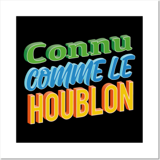 Connu comme le houblon Posters and Art